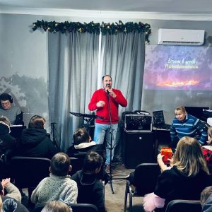 «Бог з нами»: Різдвяне привітання Церкви Преображення м. Бережани